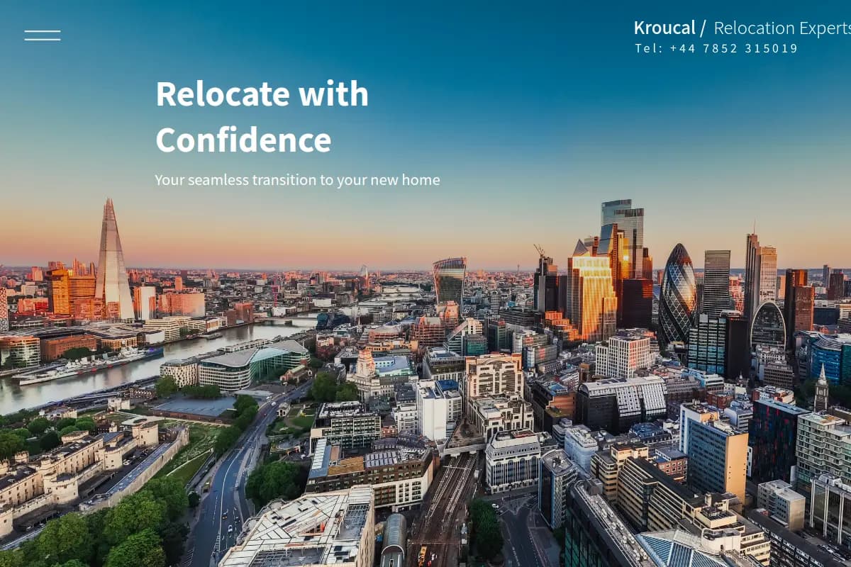 Kroucal website screenshot