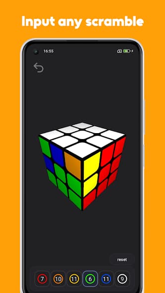 Cube Genie input page preview